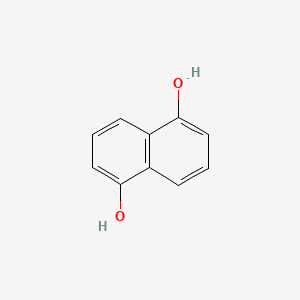 Naphthalene-1,5-diol chemical structure (CAS 83-56-7)
