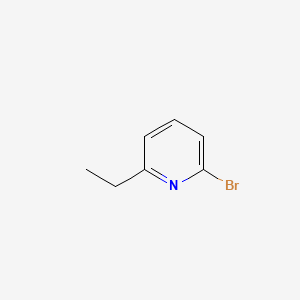 2-Bromo-6-ethylpyridine chemical structure (CAS 83004-13-1)