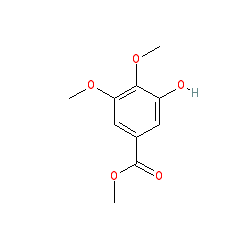 Methyl 3-hydroxy-4,5-dimethoxybenzoate chemical structure (CAS 83011-43-2)