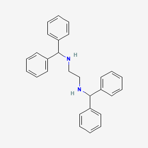 N1,N2-Dibenzhydrylethane-1,2-diamine chemical structure (CAS 83027-13-8)