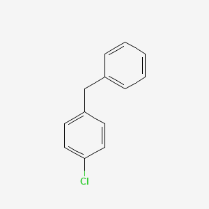 4-Chlorodiphenylmethane chemical structure (CAS 831-81-2)