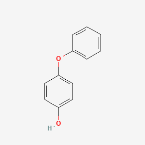 4-Phenoxyphenol chemical structure (CAS 831-82-3)