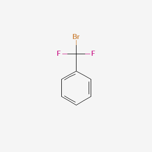 (Bromodifluoromethyl)benzene chemical structure (CAS 83170-17-6)