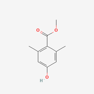 Methyl 4-hydroxy-2,6-dimethylbenzoate chemical structure (CAS 83194-70-1)