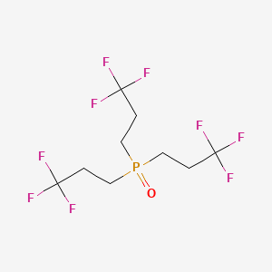 Tris(3,3,3-trifluoropropyl)phosphine oxide chemical structure (CAS 83280-93-7)