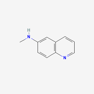 N-Methylquinolin-6-amine chemical structure (CAS 83407-38-9)