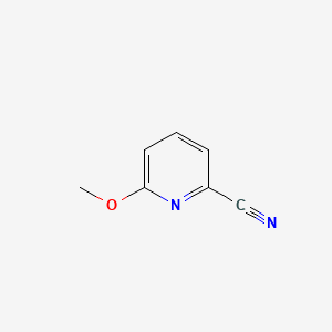 6-Methoxypyridine-2-carbonitrile chemical structure (CAS 83621-01-6)