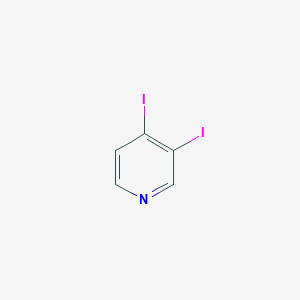 3,4-Diiodopyridine chemical structure (CAS 83674-72-0)