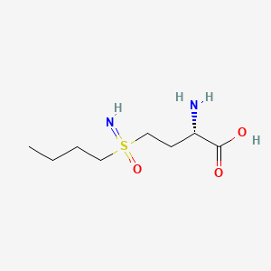 (2S)-2-Amino-4-(butylsulfonimidoyl)butanoic acid chemical structure (CAS 83730-53-4)