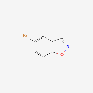 5-Bromobenzo[d]isoxazole chemical structure (CAS 837392-65-1)