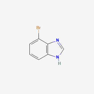4-Bromo-1H-benzoimidazole chemical structure (CAS 83741-35-9)