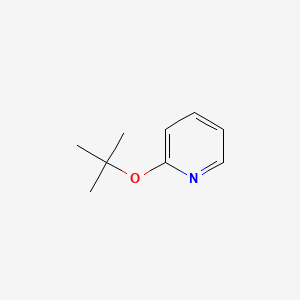 2-(tert-Butoxy)pyridine chemical structure (CAS 83766-88-5)