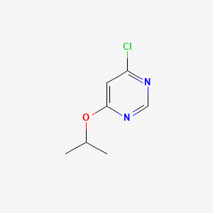 4-Chloro-6-isopropoxypyrimidine chemical structure (CAS 83774-13-4)
