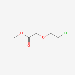 Methyl 2-(2-chloroethoxy)acetate chemical structure (CAS 83881-47-4)