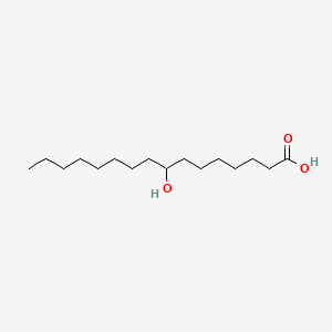 8-Hydroxyhexadecanoic acid chemical structure (CAS 83921-07-7)