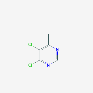 4,5-Dichloro-6-methylpyrimidine chemical structure (CAS 83942-10-3)
