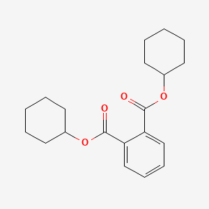 Dicyclohexyl phthalate chemical structure (CAS 84-61-7)