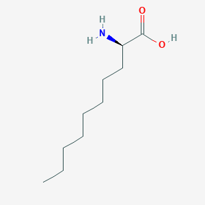 (R)-2-Aminodecanoic acid chemical structure (CAS 84276-16-4)