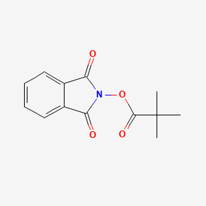 1,3-Dioxoisoindolin-2-yl pivalate chemical structure (CAS 84379-72-6)