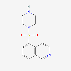5-(Piperazin-1-ylsulfonyl)isoquinoline chemical structure (CAS 84468-24-6)