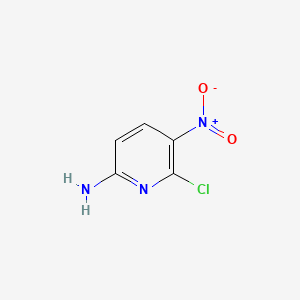 6-Chloro-5-nitropyridin-2-amine chemical structure (CAS 84487-03-6)