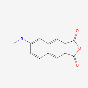 6-(Dimethylamino)naphtho[2,3-c]furan-1,3-dione chemical structure (CAS 845255-77-8)