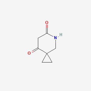 5-Azaspiro[2.5]octane-6,8-dione chemical structure (CAS 845267-72-3)