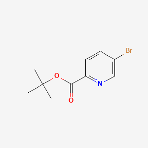 tert-Butyl 5-bromopicolinate chemical structure (CAS 845306-08-3)