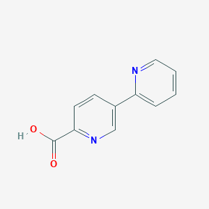[2,3'-Bipyridine]-6'-carboxylic acid chemical structure (CAS 845827-00-1)