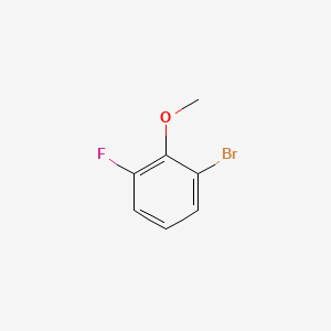 1-Bromo-3-fluoro-2-methoxybenzene chemical structure (CAS 845829-94-9)