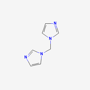 Di(1H-imidazol-1-yl)methane chemical structure (CAS 84661-56-3)