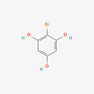 2-Bromobenzene-1,3,5-triol chemical structure (CAS 84743-77-1)