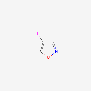 4-Iodoisoxazole chemical structure (CAS 847490-69-1)