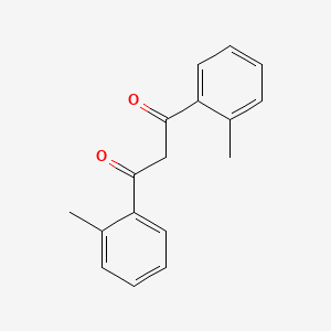 1,3-Bis(2-methylphenyl)propane-1,3-dione chemical structure (CAS 847500-51-0)