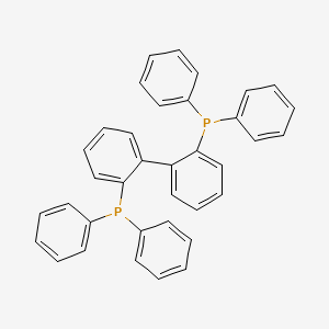 2,2'-Bis(diphenylphosphino)-1,1'-biphenyl chemical structure (CAS 84783-64-2)