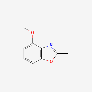 4-Methoxy-2-methylbenzo[d]oxazole chemical structure (CAS 849402-65-9)