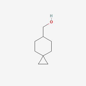 Spiro[2.5]octan-6-ylmethanol chemical structure (CAS 849671-56-3)