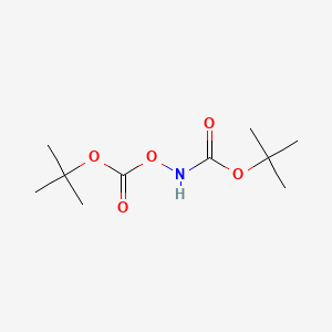 tert-Butyl (tert-butoxycarbonyl)oxycarbamate chemical structure (CAS 85006-25-3)