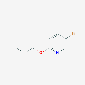 5-Bromo-2-propoxypyridine chemical structure (CAS 850142-79-9)