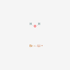 Lithium bromide xhydrate chemical structure (CAS 85017-82-9)
