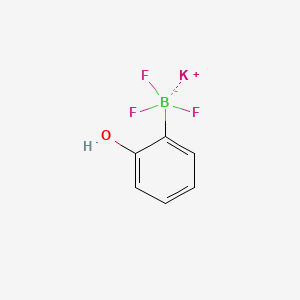 Potassium trifluoro(2-hydroxyphenyl)borate chemical structure (CAS 850313-92-7)
