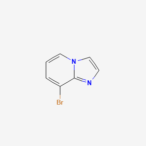 8-Bromoimidazo[1,2-a]pyridine chemical structure (CAS 850349-02-9)