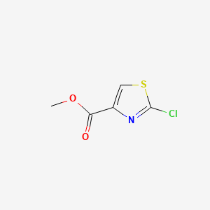 Methyl2-chloro-4-thiazolecarboxylate chemical structure (CAS 850429-61-7)