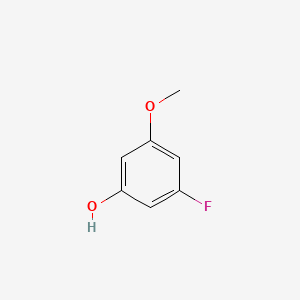 3-Fluoro-5-methoxyphenol chemical structure (CAS 850793-25-8)