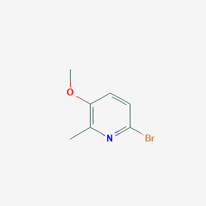 6-Bromo-3-methoxy-2-methylpyridine chemical structure (CAS 850882-87-0)