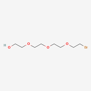 2-(2-(2-(2-Bromoethoxy)ethoxy)ethoxy)ethanol chemical structure (CAS 85141-94-2)