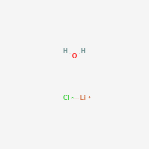 Lithium chloride xhydrate chemical structure (CAS 85144-11-2)