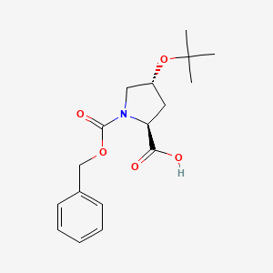 Z-Hyp(Tbu)-OH chemical structure (CAS 85201-91-8)