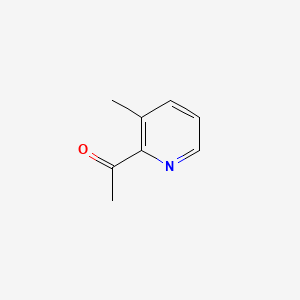 2-Acetyl-3-methylpyridine chemical structure (CAS 85279-30-7)