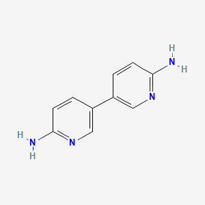 [3,3'-Bipyridine]-6,6'-diamine chemical structure (CAS 854245-12-8)